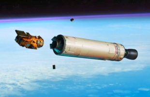 Vue d'artiste de Orbital Baguette One. // Source : HyPrSpace