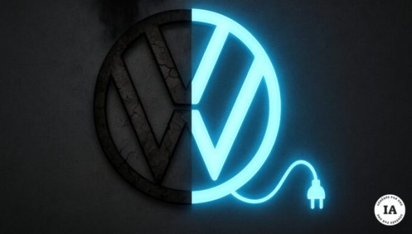 Volkswagen du dieselgate à l'électrique // Source : Image généré par chatgpt Volkswagen du dieselgate à l'électrique // Source : Image généré par chatgpt