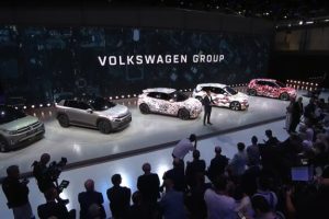 Gamme électrique 2026 au salon de Munich  // Source : Capture vidéo VW group