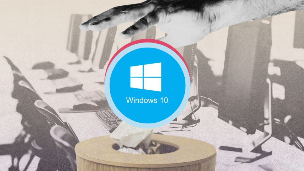 Windows 10 poubelle