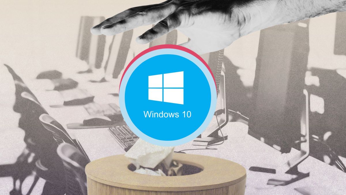 Windows 10 poubelle
