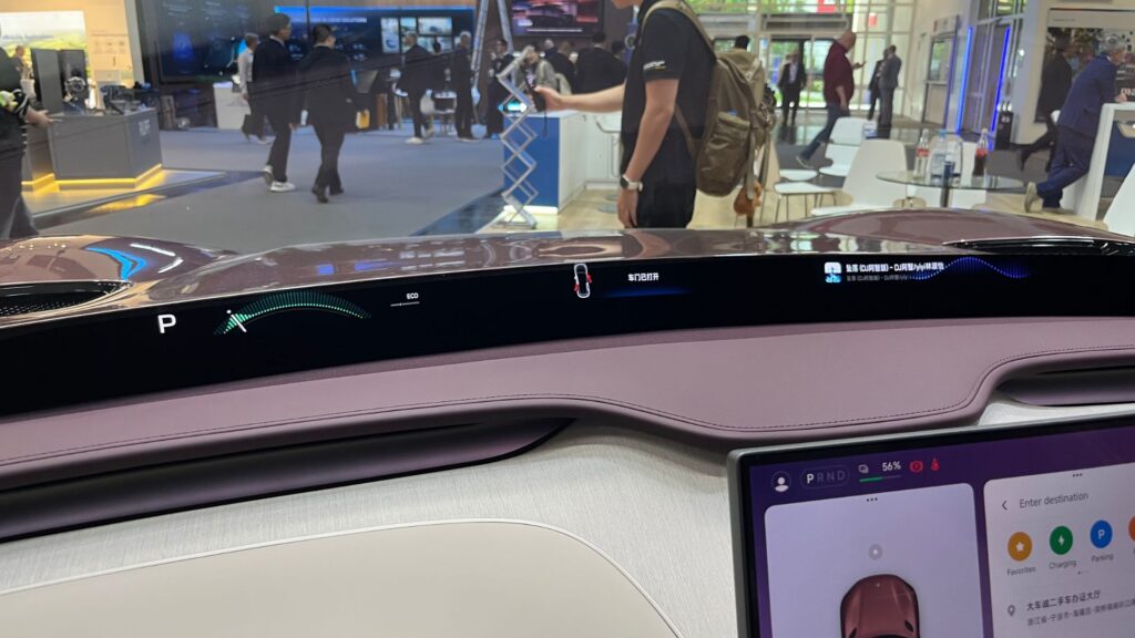 Un Xiaomi YU7 a été importé au salon IAA de Munich // Source : Robin San Vicente pour Numerama Un Xiaomi YU7 a été importé au salon IAA de Munich // Source : Robin San Vicente pour Numerama
