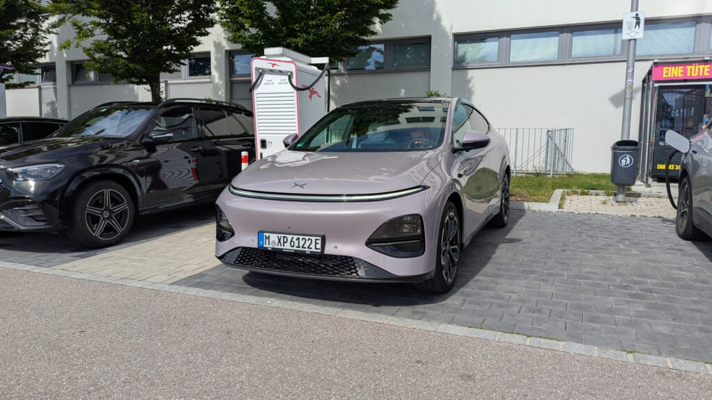 Recharge du Xpeng G6  // Source : Raphaelle Baut pour Numerama