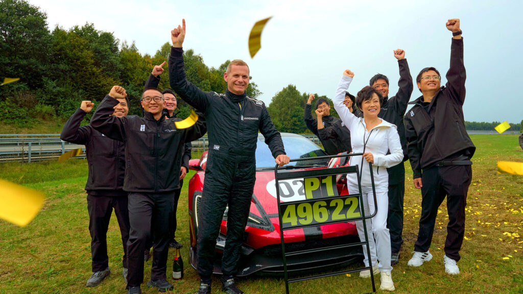 Record Yangwang U9 Xtreme // Source : BYD Record Yangwang U9 Xtreme // Source : BYD