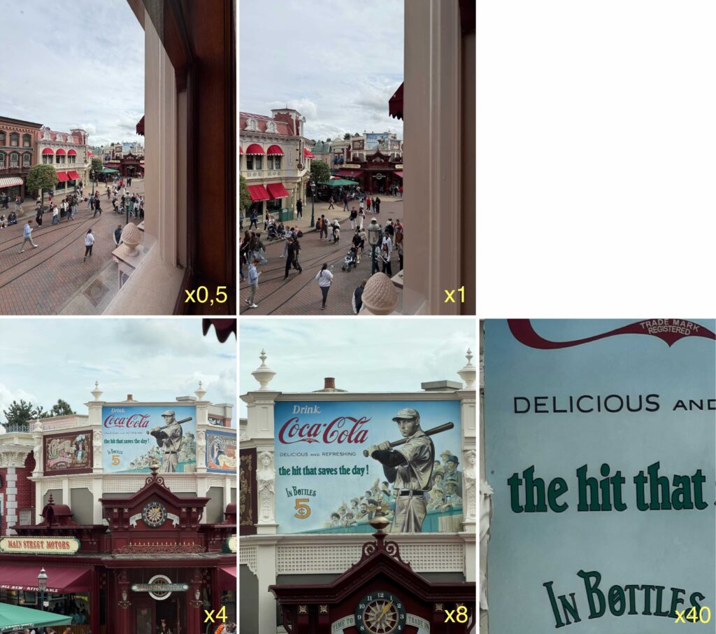 Jusqu'au x8, le zoom de l'iPhone 17 Pro Max est parfait. Même en x40, Apple s'en sort très bien, sans trop fausser les résultats. Jusqu'au x8, le zoom de l'iPhone 17 Pro Max est parfait. Même en x40, Apple s'en sort très bien, sans trop fausser les résultats.