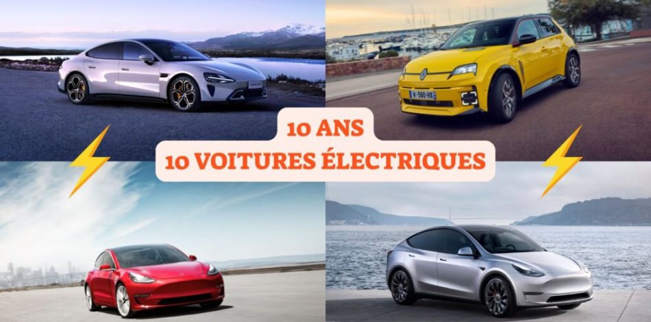 Voici les 10 voitures électriques qui ont marqué la décennie. // Source : Robin San Vicente pour Numerama