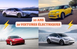 Voici les 10 voitures électriques qui ont marqué la décennie. // Source : Robin San Vicente pour Numerama