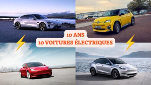 Voici les 10 voitures électriques qui ont marqué la décennie. // Source : Robin San Vicente pour Numerama