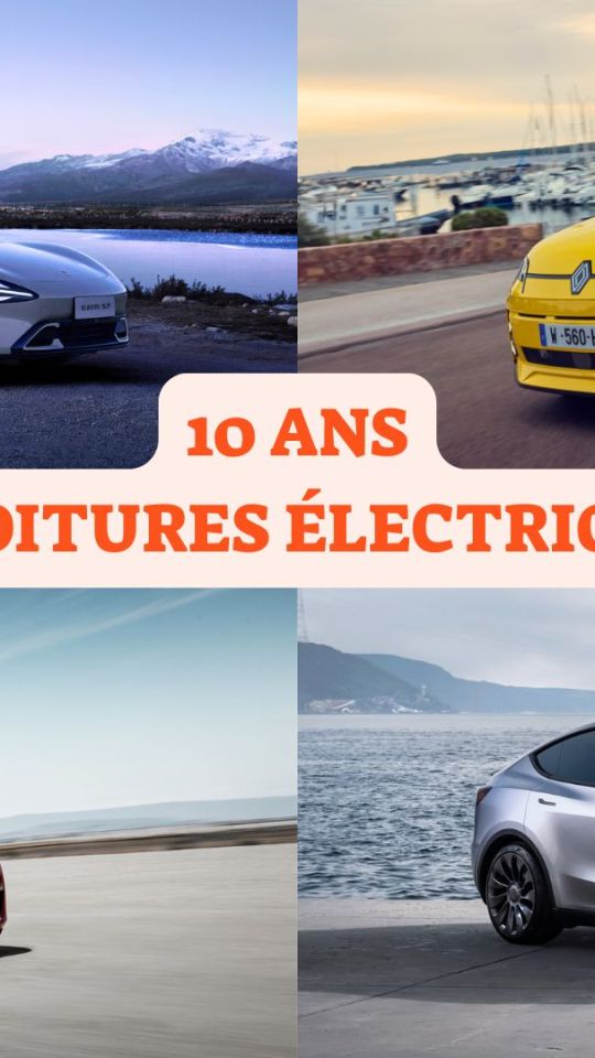 Voici les 10 voitures électriques qui ont marqué la décennie. // Source : Robin San Vicente pour Numerama