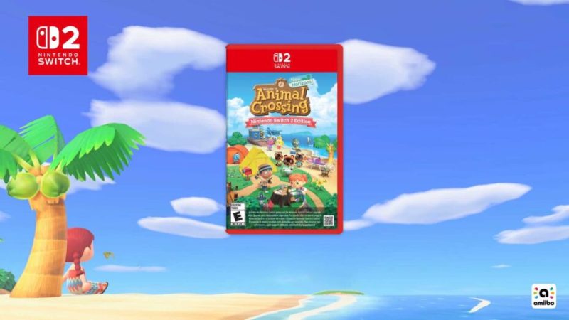 Nintendo dévoile Animal Crossing pour Switch 2 (et une mise à jour géante sur Switch 1)