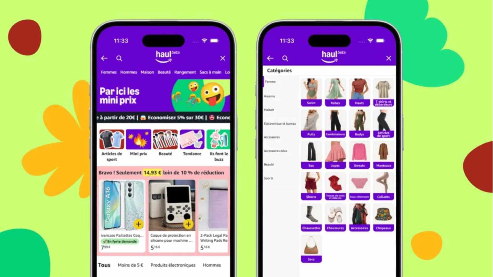 Amazon Haul dÃ©barque en France : ce concurrent de Temu propose des milliers de produits Ã ...