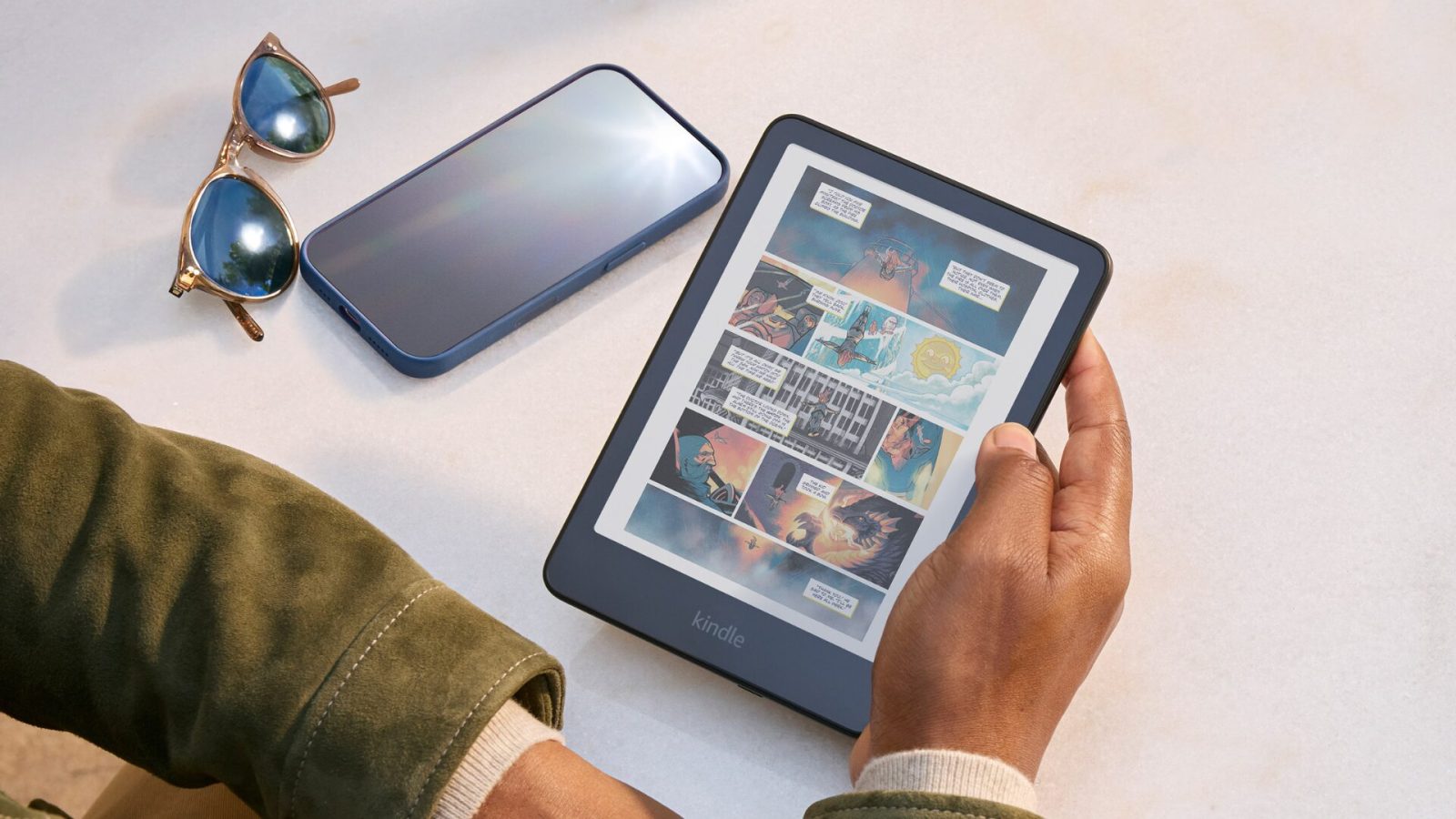 Amazon fait chuter de 85 â‚¬ le prix de la Kindle Colorsoft, sa nouvelle liseuse couleur