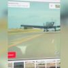 Un conducteur de Tesla a évité un avion en atterrissage d'urgence // Source : Matthew Topchian via TikTok