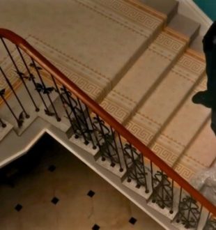 Bridgerton, saison 4. // Source : Capture d'écran YouTube Netflix (image modifiée)