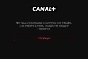 Panne Canal+ // Source : Numerama