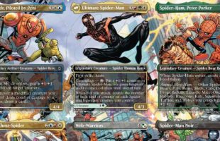 Cartes Magic Spider-Man  // Source : Wizard of the Coast