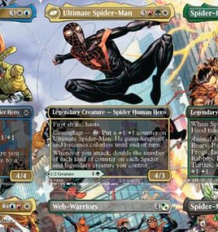 Cartes Magic Spider-Man  // Source : Wizard of the Coast
