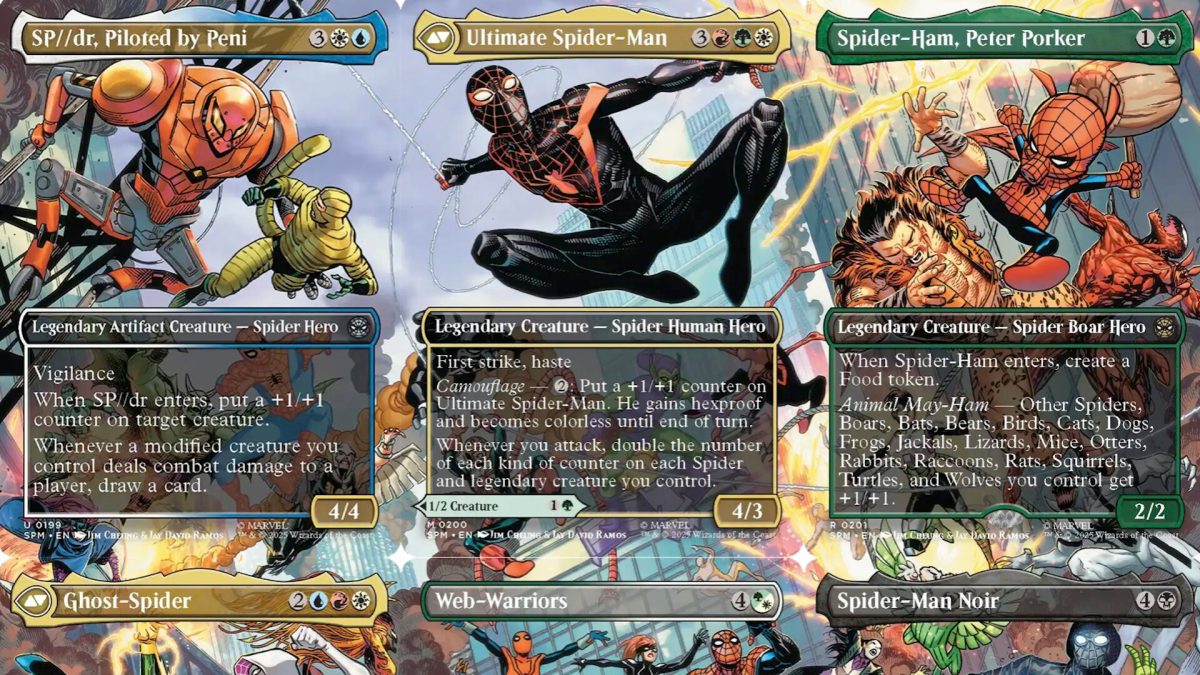 Cartes Magic Spider-Man  // Source : Wizard of the Coast