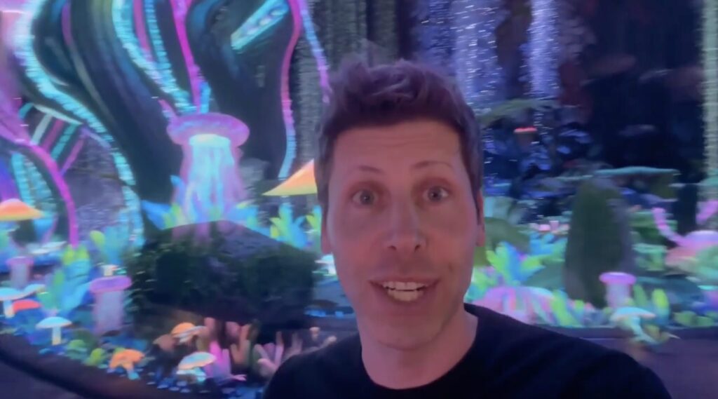 Sam Altman, PDG et cofondateur d'OpenAI. // Source : OpenAI