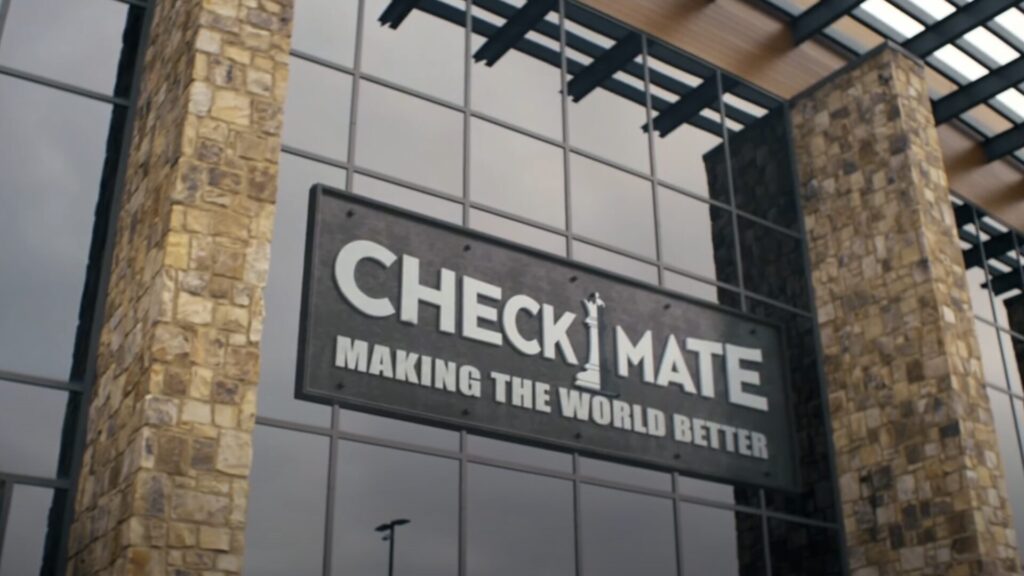 L'agence Checkmate dans Peacemaker L'agence Checkmate dans Peacemaker