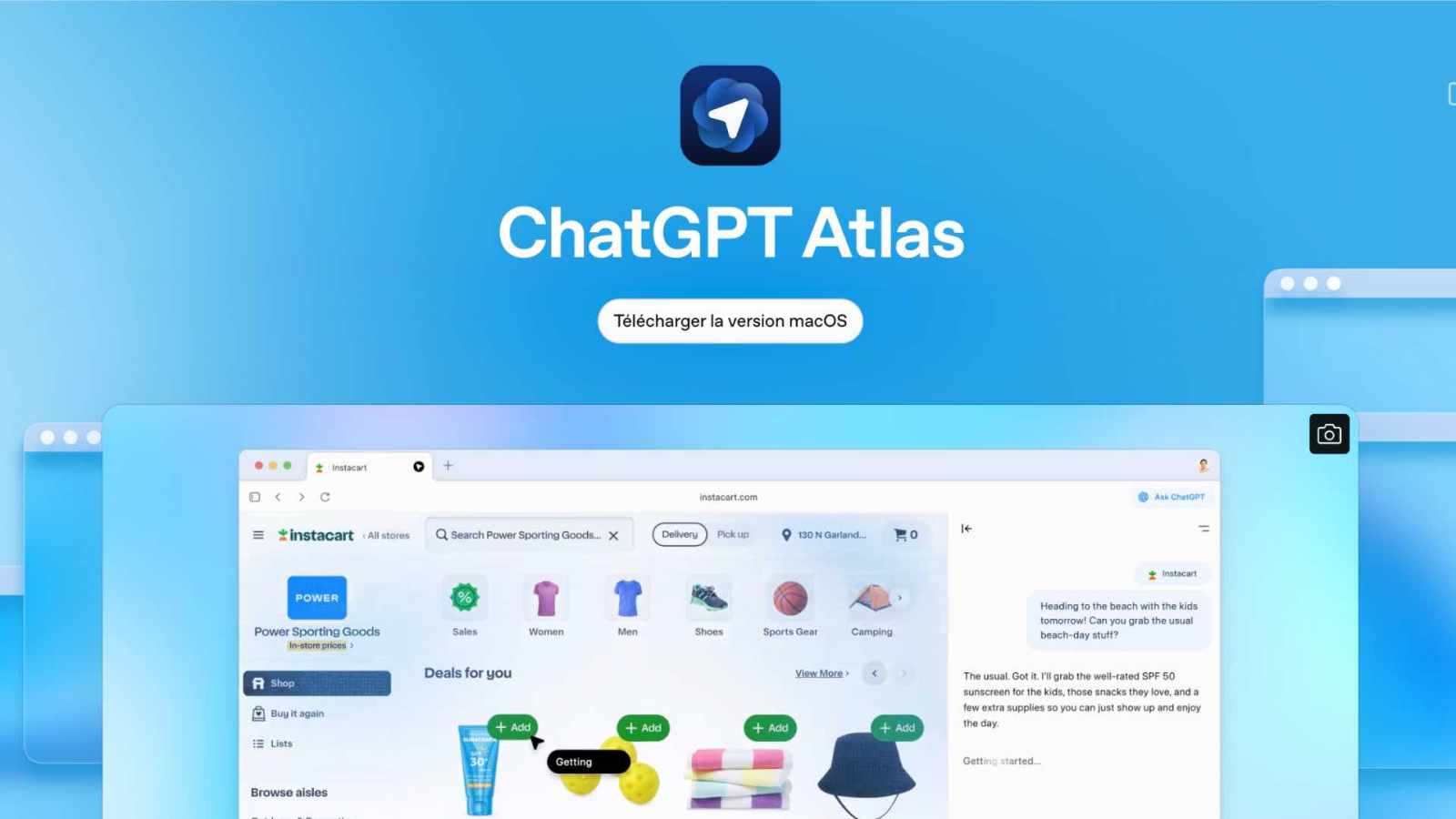 OpenAI dÃ©voile ChatGPT Atlas, un navigateur pour tuer Google Chrome