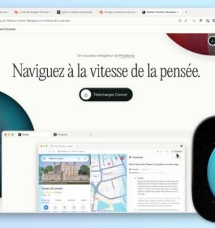 Perplexity Comet. // Source : Numerama Perplexity Comet. // Source : Numerama