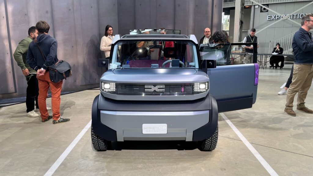 Le Dacia Hipster Concept // Source : Robin San Vicente pour Numerama Le Dacia Hipster Concept // Source : Robin San Vicente pour Numerama