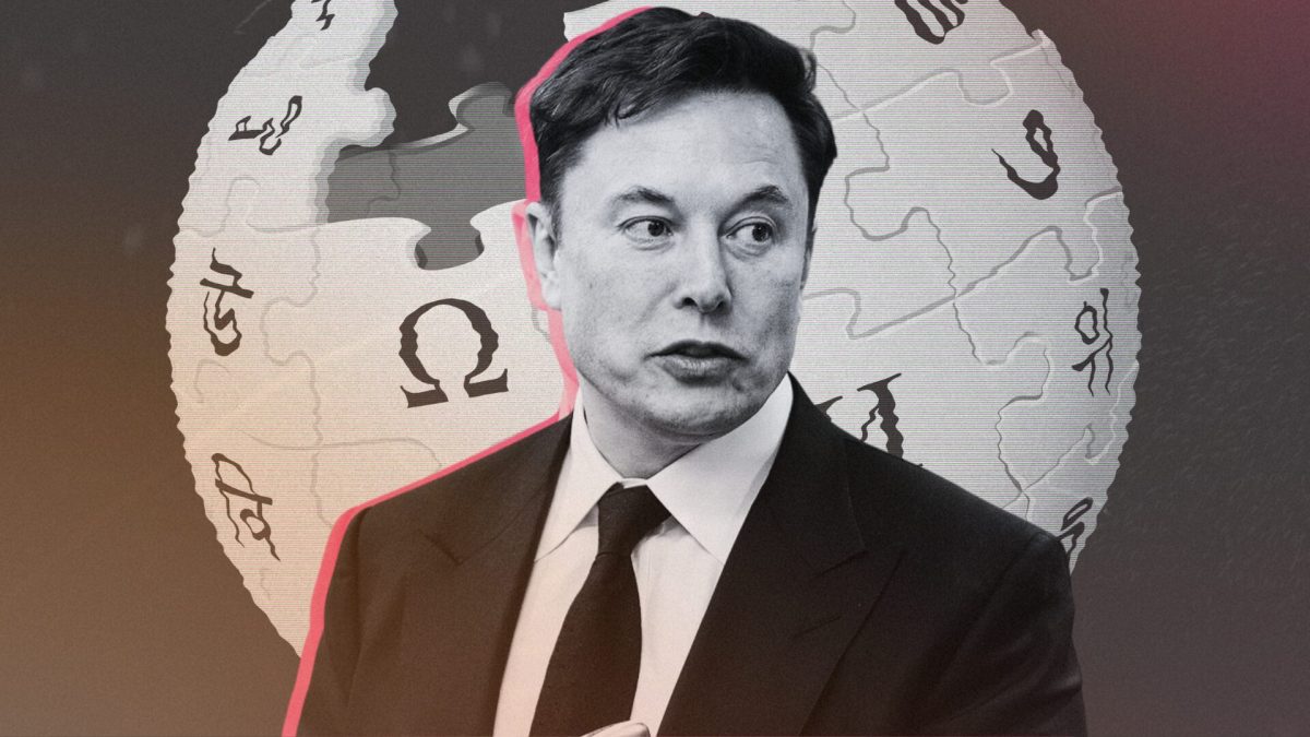 Elon Musk a annoncé fin septembre 2025 la sortie de Grokipedia, basé sur l'IA de son réseau social X, Grok. // Source : Numerama