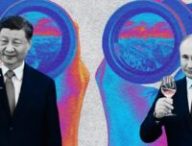 Espionnage chinois en Russie // Source : Montage Numerama