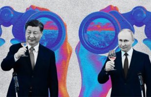 Espionnage chinois en Russie // Source : Montage Numerama