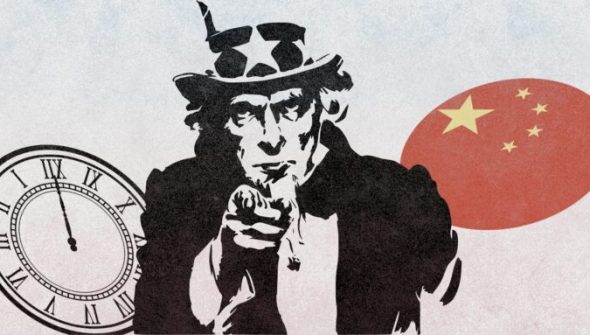 Les US ont-ils tentés de pirater l'heure en Chine ? // Source : Montage Numerama