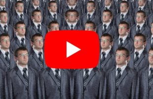 Détection de ressemblance Youtube // Source : Montage Numerama