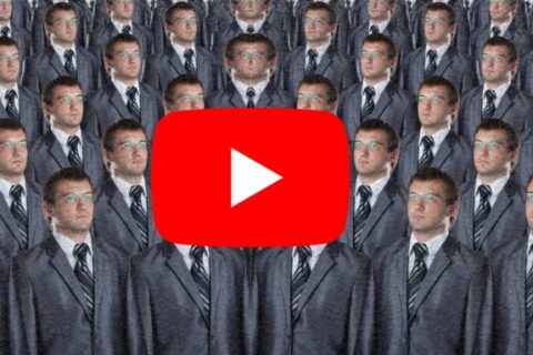 Détection de ressemblance Youtube // Source : Montage Numerama