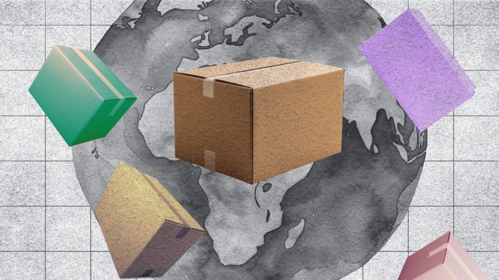 npm est la principale plateforme o&ugrave; les d&eacute;veloppeurs publient et t&eacute;l&eacute;chargent des briques de code pr&ecirc;tes &agrave; l'emploi pour construire leurs applications. // Source : Montage Numerama