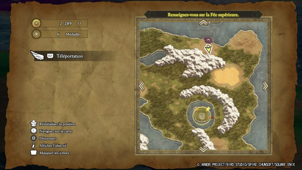 Les cartes ne sont pas très grandes, mais sont une invitation aux voyages. // Source : Square-Enix Les cartes ne sont pas très grandes, mais sont une invitation aux voyages. // Source : Square-Enix