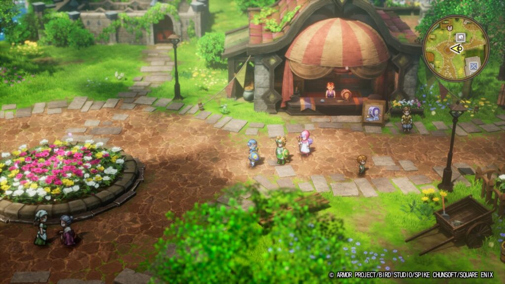 Les villages sont de véritables havres de paix // Source : Square-Enix Les villages sont de véritables havres de paix // Source : Square-Enix