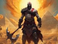 Kratos en Égypte // Source : Canva IA Kratos en Égypte // Source : Canva IA