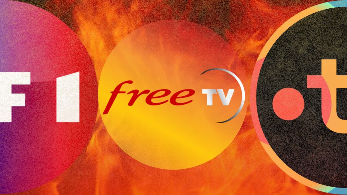 Free tv TF1 France Télévisions