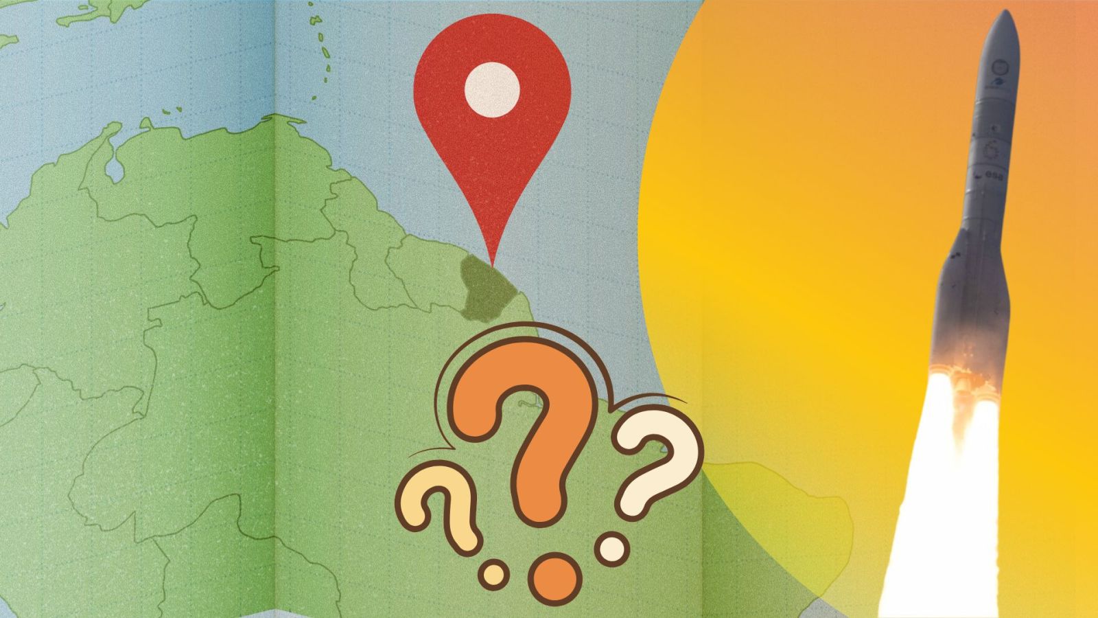 Mais au fait, pourquoi fait-on dÃ©coller des fusÃ©es depuis la Guyane franÃ§aise ?