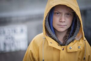 Greta Thunberg en 2018. // Source : Wikimedia/CC/Anders Hellberg