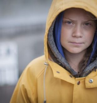 Greta Thunberg en 2018. // Source : Wikimedia/CC/Anders Hellberg