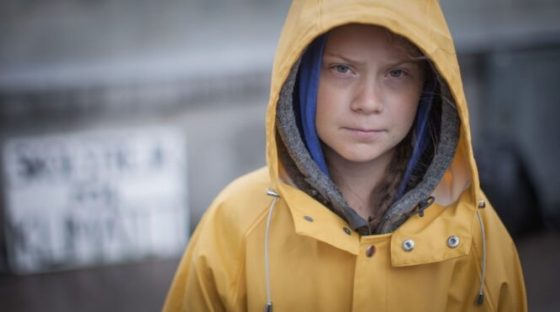 Greta Thunberg en 2018. // Source : Wikimedia/CC/Anders Hellberg