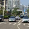 Un parc automobile qui s'électrifie vite en Chine (Hangzhou Bay) // Source : Raphaelle Baut pour Numerama
