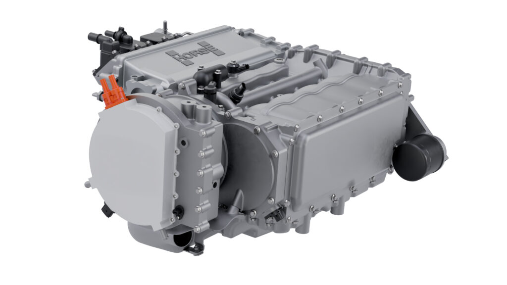 moteur Horse C15 pour transformer des BEV en EREV // Source : Horse Powertrain moteur Horse C15 pour transformer des BEV en EREV // Source : Horse Powertrain