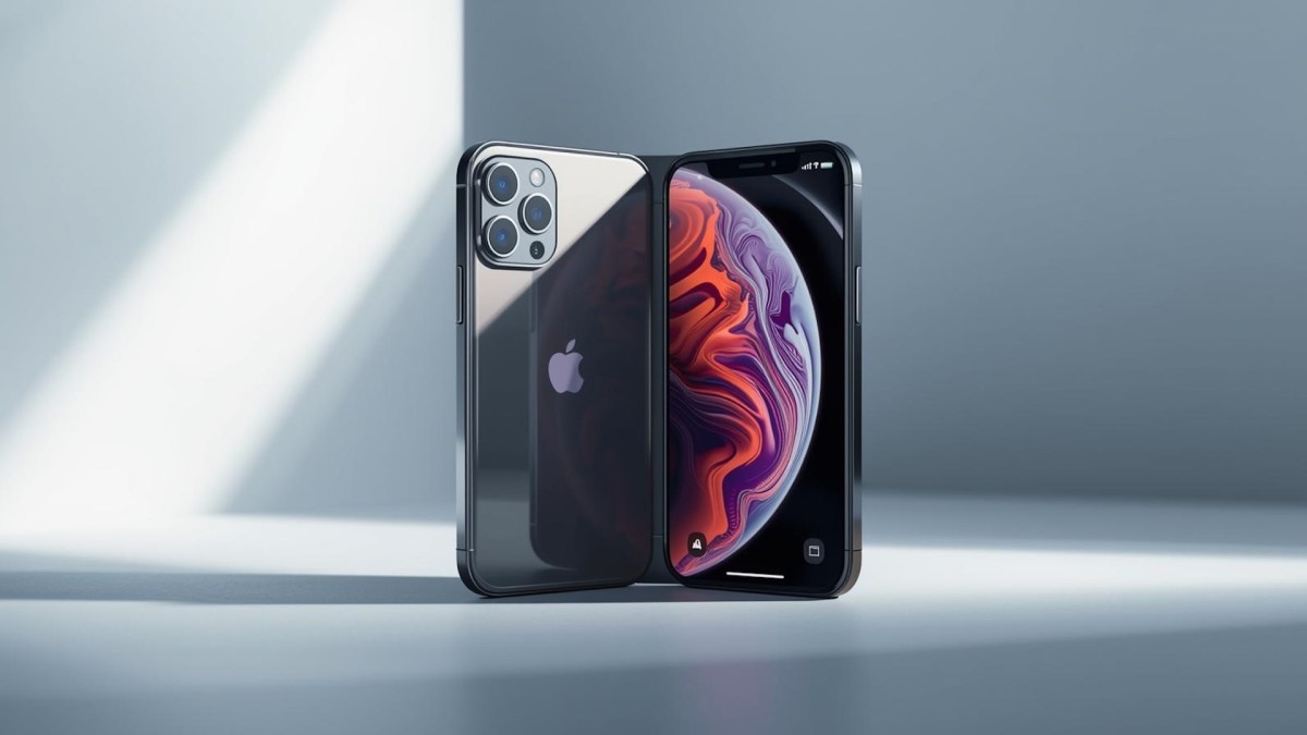 iPhone pliant by IA Canva // Source : Canva