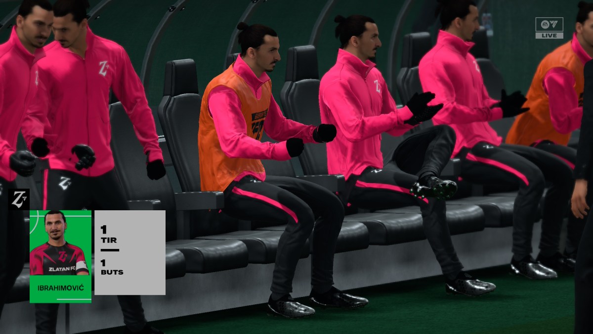 Le Zlatan FC dans FC 26. // Source : Capture Numerama