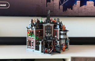 Lego Asile Arkham de Batman // Source : Maxime Claudel pour Numerama