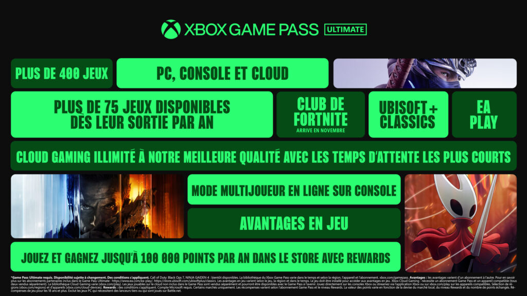 Le nouveau Game Pass Ultimate // Source : Microsoft Le nouveau Game Pass Ultimate // Source : Microsoft