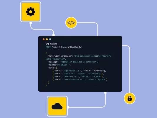 En utilisant l'API de Xpollens, le système de prélèvement s'intègre facilement à votre CRM, CMS ou ERP En utilisant l'API de Xpollens, le système de prélèvement s'intègre facilement à votre CRM, CMS ou ERP