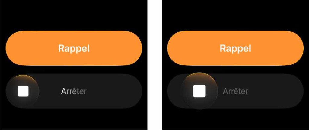 Pour interrompre une alarme, il faut faire glisser le bouton Stop dans iOS 26.1.